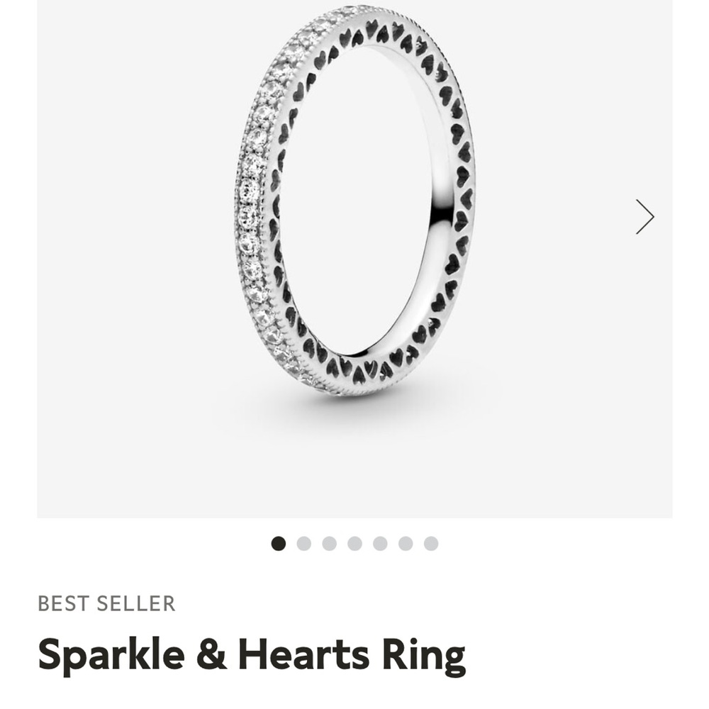 Pandora promise ring size 9